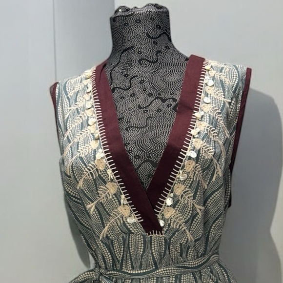 HOSS INTROPIA Fish bone embroidery midi size 42 US 10 - Picture 3 of 12